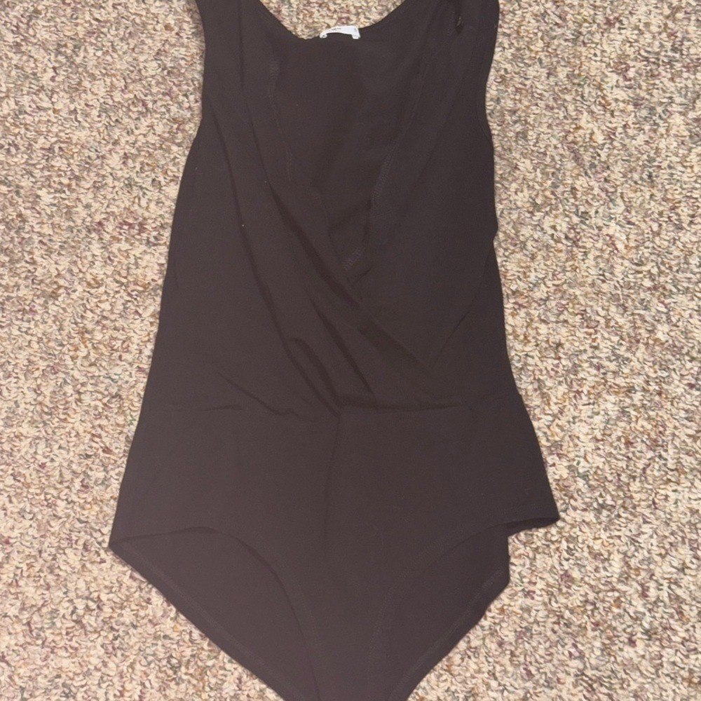 Womens size small bodysuit Black Sleeveless Bodysuit, shaping slimming